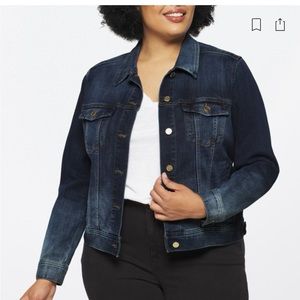 Liverpool classic but Jean jacket — LIKE NEW